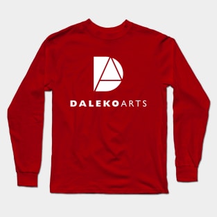 Daleko logo - full name light vertical Long Sleeve T-Shirt